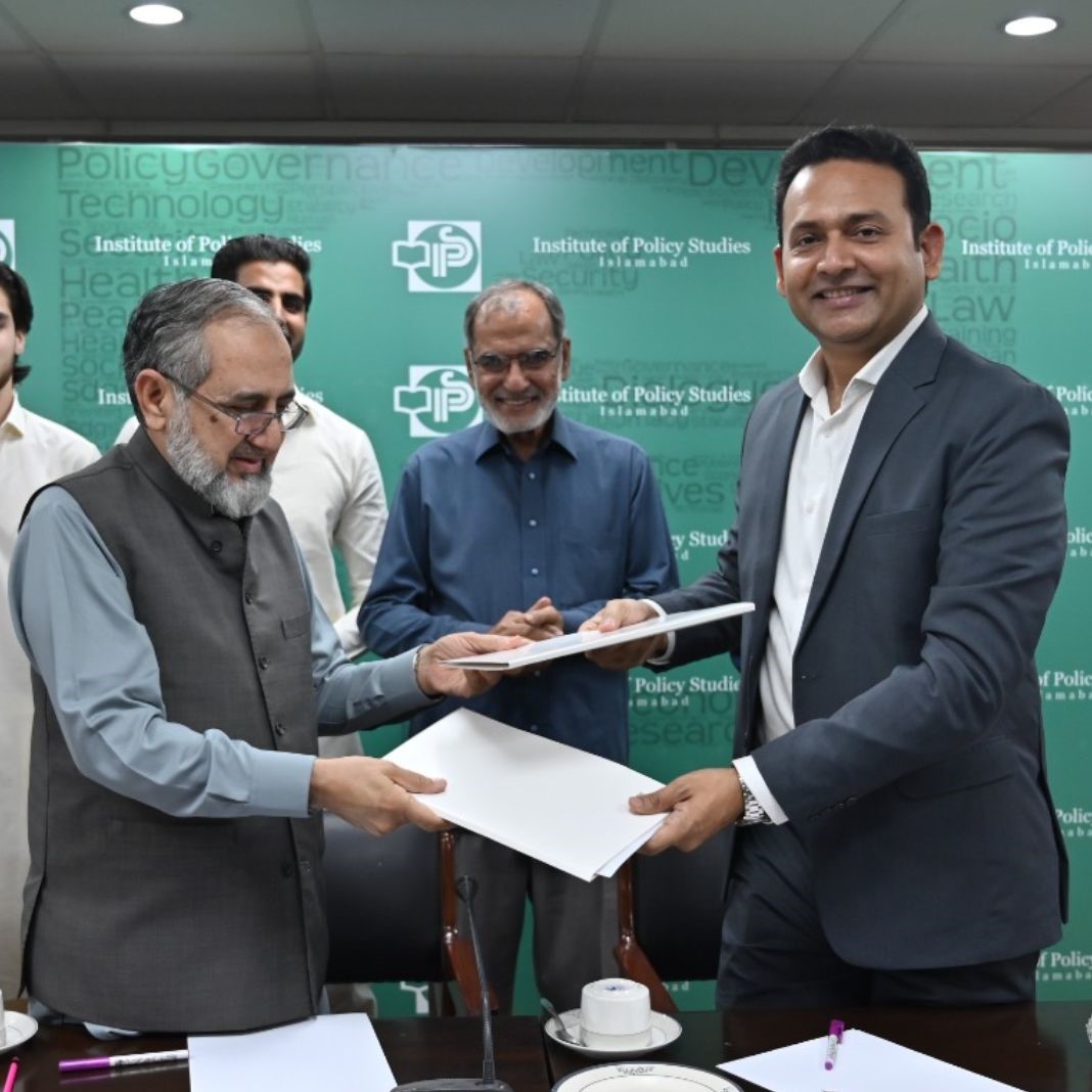 MoU signing with Institute of Policy Studies (IPS), Islamabad.
