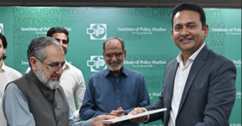 MoU signing with Institute of Policy Studies (IPS), Islamabad.