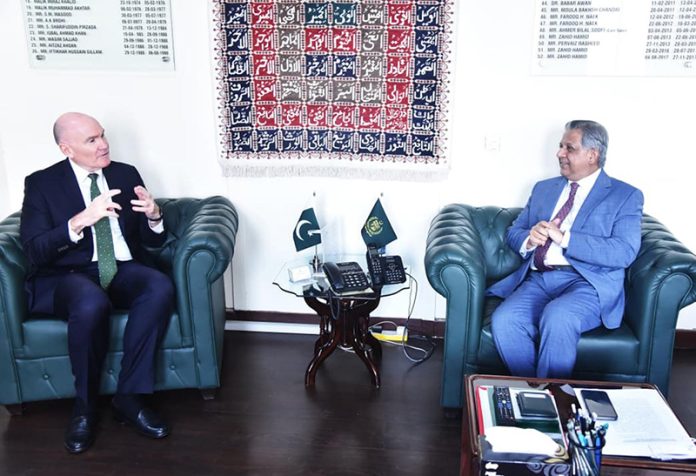 Australian High Commissioner Timothy Kane meets Federal Minister for Human Rights, Senator Azam Nazeer Tarar to Strengthen Bilateral Human Rights Cooperation.