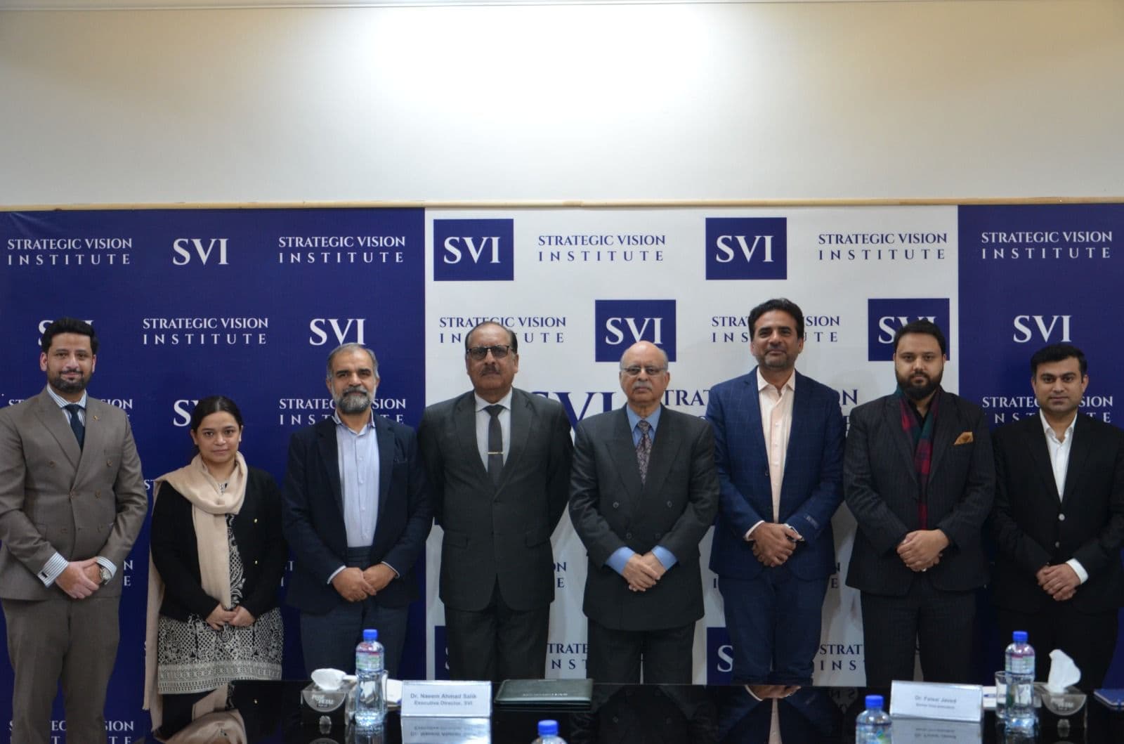 MoU signing with Strategic Vision Institute (SVI), Islamabad. 
