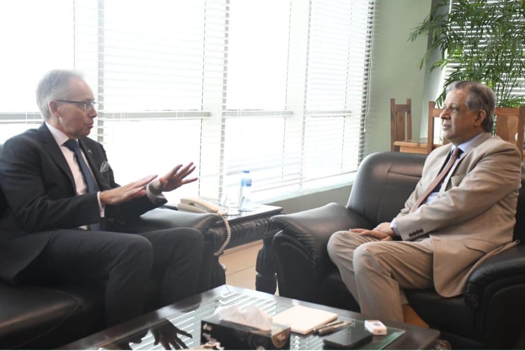 Australian High Commissioner pays farewell call on Azam Nazeer Tarar