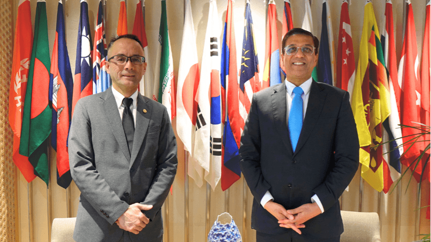 The Secretary-General of the Asian Productivity Organization met with Pakistan’s Ambassador to Japan to discuss future productivity initiatives.