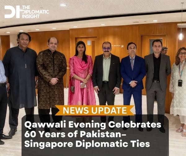 The Pakistan High Commission in Singapore hosted a Qawwali cultural evening to celebrate 60 years of diplomatic relations between the two nations.