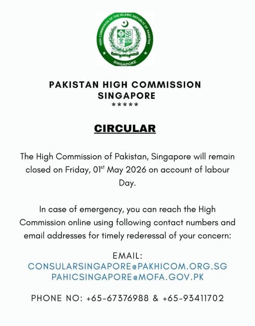 Pakistan’s High Commissioner to Singapore explored collaboration with ST Engineering in AI-enabled systems, counter-drone technology, and disaster management.