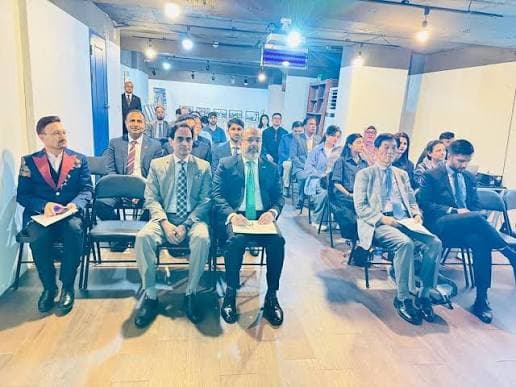 The Embassy of Pakistan in Seoul organised a specialised speech competition to commemorate the 150th birth anniversary of Quaid-e-Azam Muhammad Ali Jinnah.