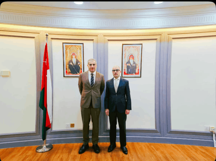 Pakistan’s High Commissioner to Malaysia paid a courtesy call to the Ambassador of Oman in Kuala Lumpur to discuss matters of mutual diplomatic interest and regional cooperation.