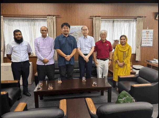 Trade and Investment Counsellor of the Pakistan Embassy in Japan visits Miyazaki City Central Wholesale Market to promote Pakistani mangoes and meet industry leaders.