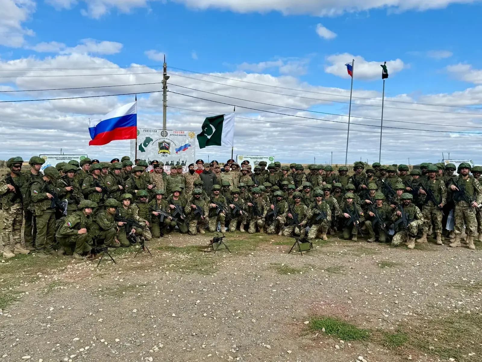 Russia, Pakistan conduct Druzhba 2025 joint military exercises