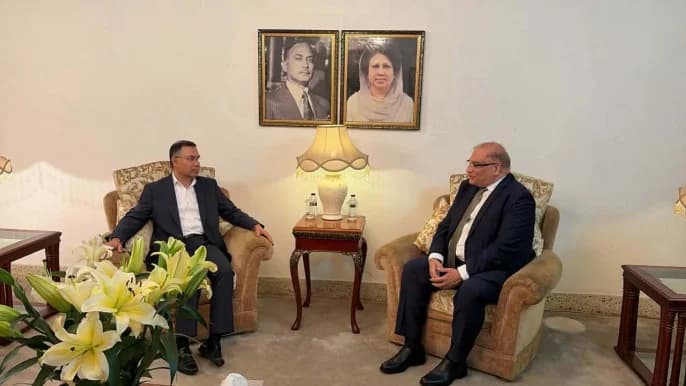 Pakistani, German, Australian envoys meet Tarique, discuss bilateral ties, investments, foreign policy